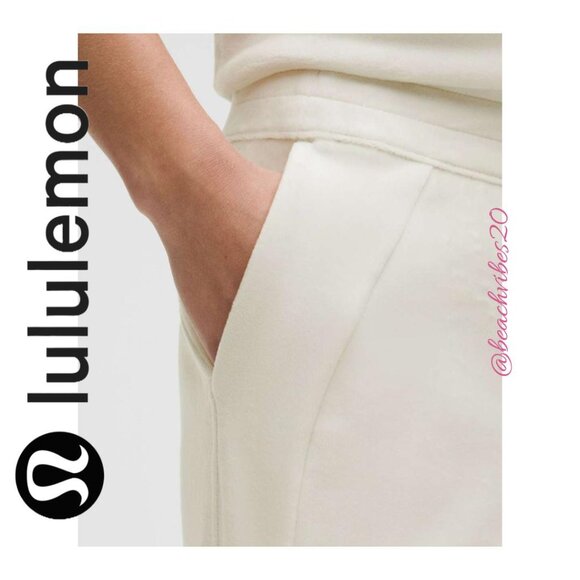 LULULEMON ATHLETICA Scuba Mid-Rise Wide-Leg Pant *Velvet Bone XL NWT LL-233 - Picture 5 of 16
